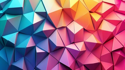 Colored Technological background cultural wall, geometric pattern 