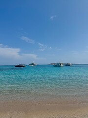 Obraz premium boats on the sea