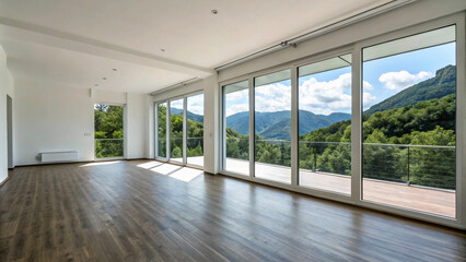 Bright and airy interior design complemented by nature&rsquo;s grandeur outside.&rdquo;