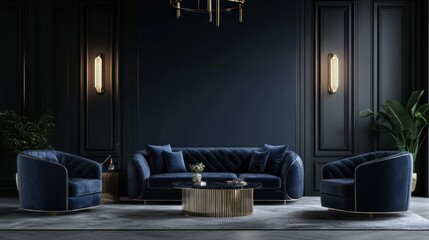 Luxury Living Room Interior Design