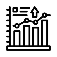 Growth line icon