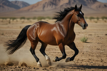 Obraz premium The Majestic Horse: Understanding Horse Breeds and Traits