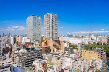 東京都墨田区 錦糸町の街並み