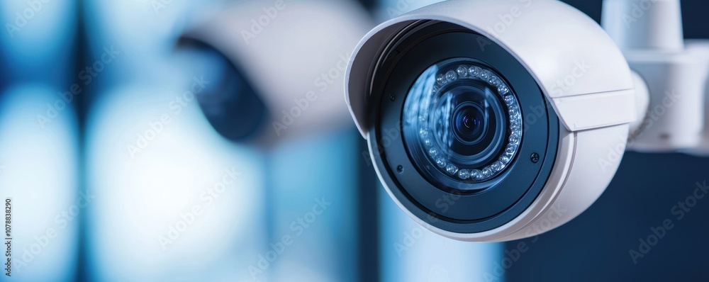Poster cybersecurity strategies integrating breach detection with ai-powered surveillance systems providing
