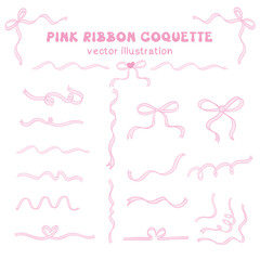 PINK RIBBON COQUETTE 