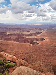 Canyonlands National Park Aerial Vista in Utah, USA