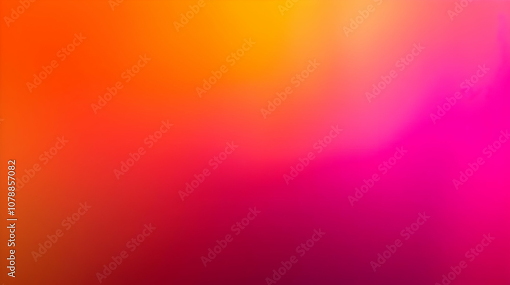 Poster abstract gradient background with blurry orange and pink colors transitioning smoothly