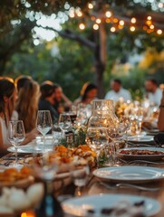 Outdoor Wedding Reception