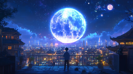 Obraz premium Beautiful and Artistic Anime Manga Image for Inspiration