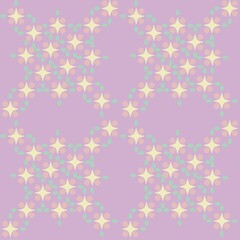 seamless pattern with stars