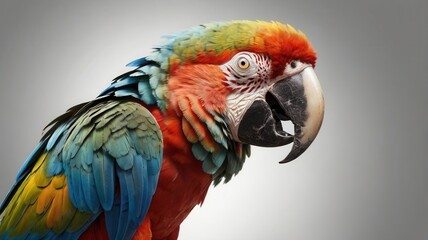 Obraz premium colorful macaw