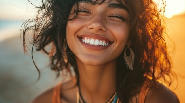 Radiant Smile, Sunset