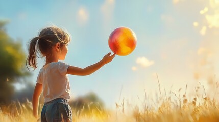 "young_girl_playing_with_colorful_ball_carefree_childhood_fun