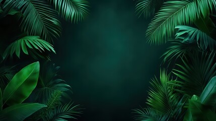 Dense Jungle Path with Morning Mist and Sunlight