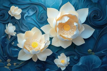 Modern abstract art. illustration. Flowers, branches, golden elements, textures, oil on canvas. grey, print, wallpaper, poster, card, mural, wall art
