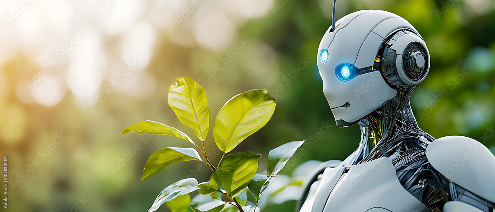 Aufkleber exploring the intersection of autonomous robotics green energy and urban infrastructure in smart cit