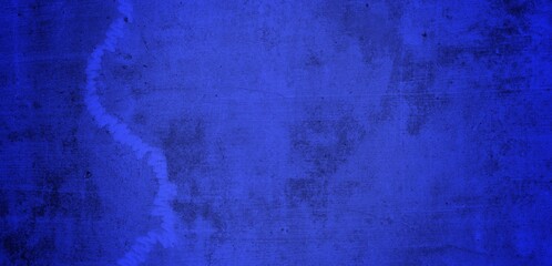 illustration Long blue mossy background, abstract khaki blue cracked background.	