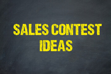 Sales Contest Ideas