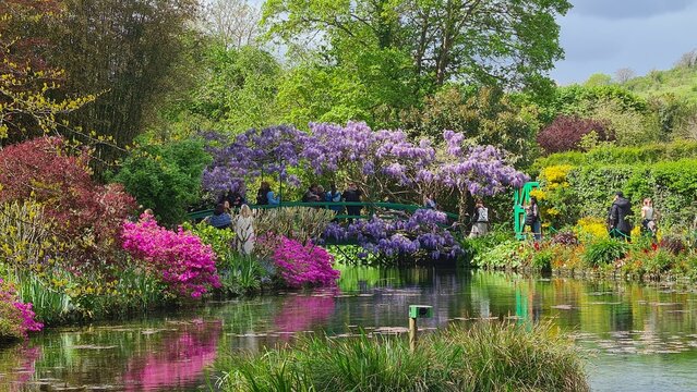 Les &eacute;tangs aux n&eacute;nuphars de Giverny