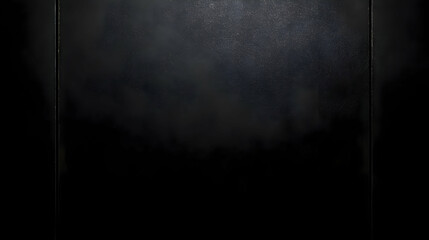 Dark Black Textured Surface with Subtle Light Reflection for Background Design