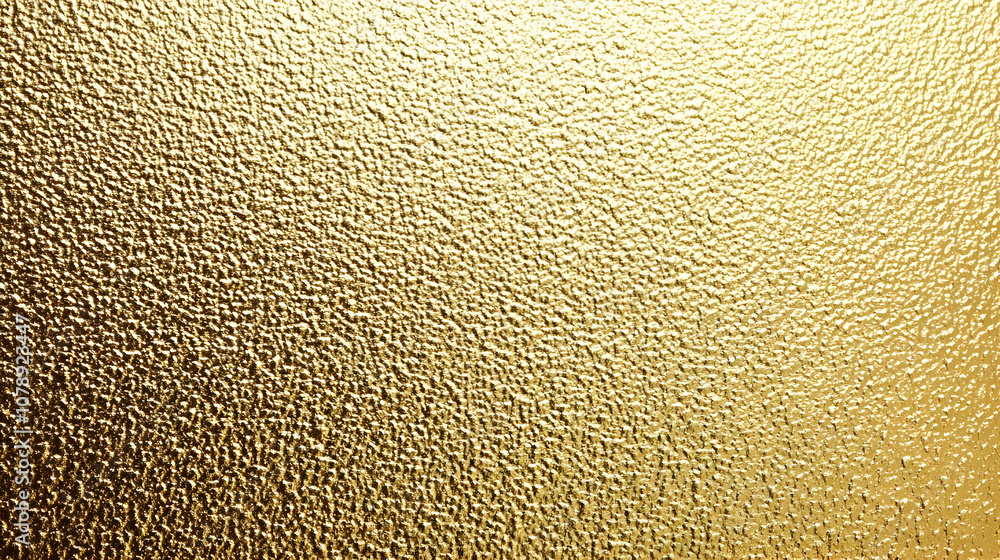 Aufkleber abstract gold metallic texture background with subtle shimmering effect