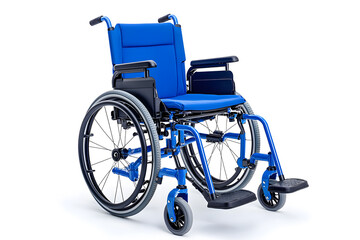 Fototapeta premium Wheelchair isolated on white background