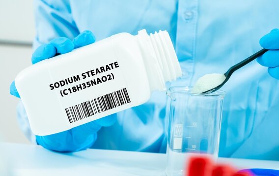 Sodium Stearate (C18H35NaO2)