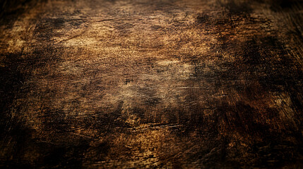 Obraz premium Dark Brown Wood Grain Texture, A Close-Up Shot with Depth and Detail, Showing the Unique Patterns of Wood