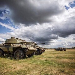 Obraz premium military tank, tank and tank