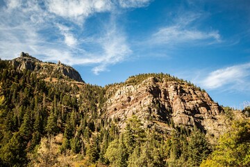 rocks in the mountains