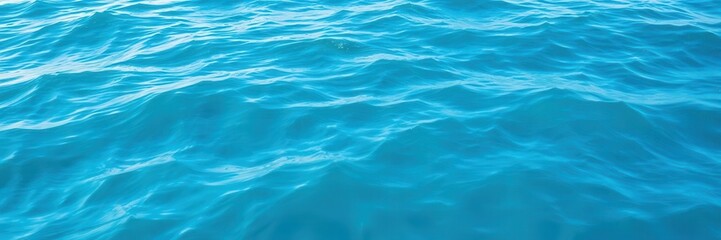 Obraz premium Blue water waves with a mesmerizing texture perfect for backgrounds or designs, ocean, marine, water