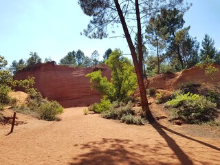 Paysage du Colorado Proven&ccedil;al de Rustrel