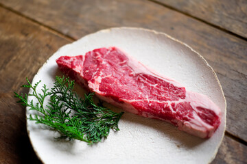 サーロインステーキ肉