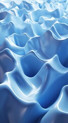 Fototapeta premium Abstract Marketing Background Featuring a 3D Rendered Blue Backdrop with Soft Shapes and Gradients. This Design Incorporates Unique Elements Ideal for AI-Generated Wallpapers, Emphasizing Modern Aesth