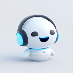 A robot avatar with artificial intelligence.