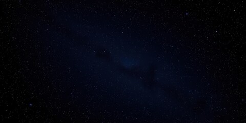 Fototapeta premium Night sky filled with sparkling stars shining on a deep black background, background, cosmos, sky