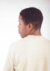 Young Man from Behind