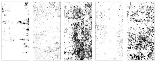 5 distressed grunge texture bundle