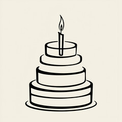 vector cake