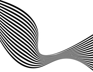 black and white wave background vector element