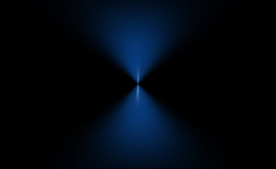 Lens flare light for abstract background. Blue light flare.