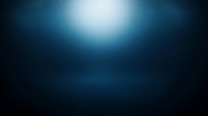 Obraz premium Abstract blue spotlight background.
