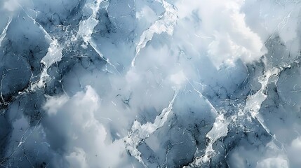 Fototapeta premium White Carrara Statuario Marble Texture Background, Featuring Calacatta Glossy Marble With Grey Veining For A Luxurious Appeal