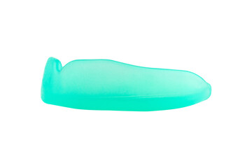 sports mouthguard for teeth isolated from background