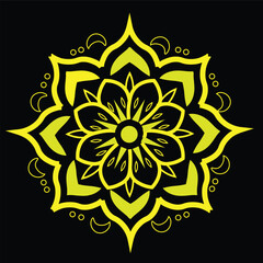 Ornamental Floral Design A classic black and white floral design element featuring elegant, curved leaves and intricate detailing. Perfect for use in decorative borders, logos