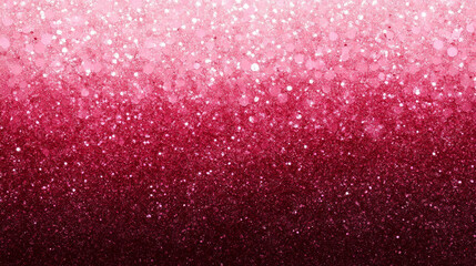 Sparkling abstract romantic ombre gradient deep red to blush pink with subtle glitter texture fashion background stylish simple copy space spa beauty glamour feminine party celebration bubbles fizzy