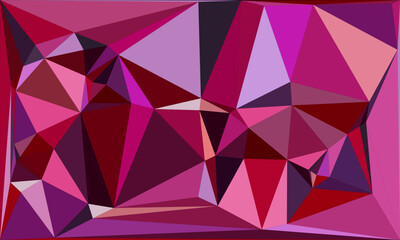 Obraz premium Vibrant Polygon Background Collection: Abstract Geometric Patterns in Bold and Pastel Hues