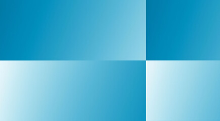 Fototapeta premium abstract gradient shades of blue turquoise cyan geometric square seamless pattern background texture web template design banner ad corporate business style 