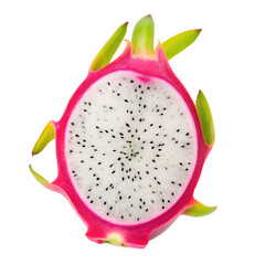  Dragon fruit isolated on white background
