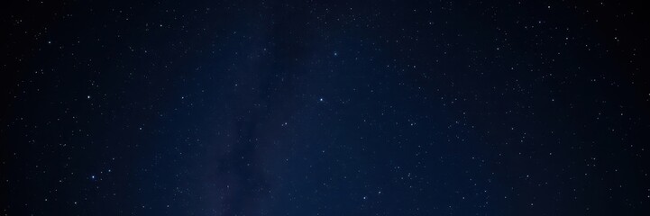 Naklejka premium starry night sky filled with countless stars shining brightly, natural, night, universe